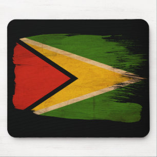 Guyana flagga musmatta