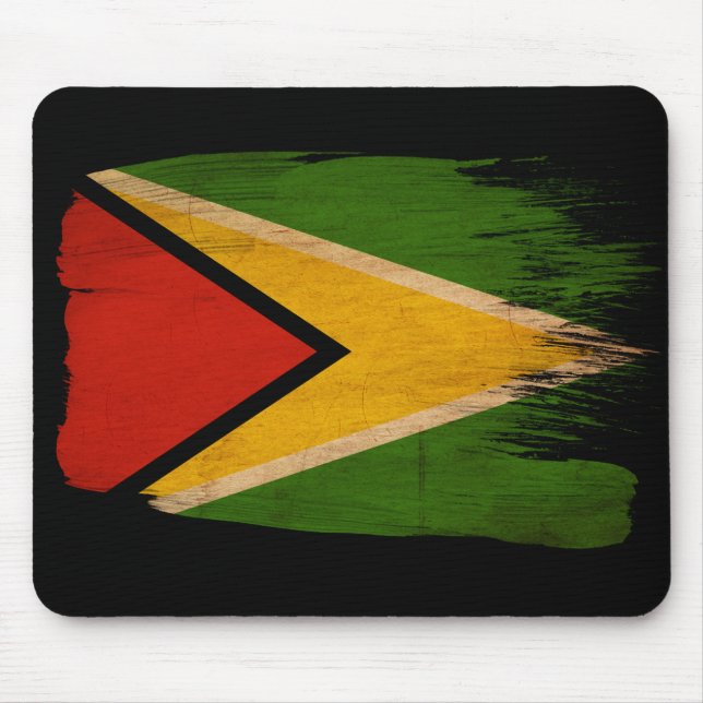 Guyana flagga musmatta (Framsidan)
