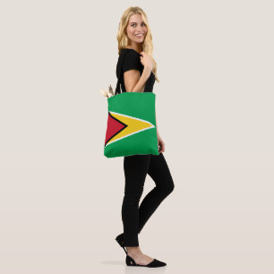 Guyana Flagga Tote Bag Tygkasse