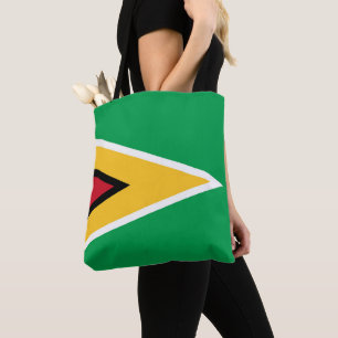 Guyana flagga tygkasse