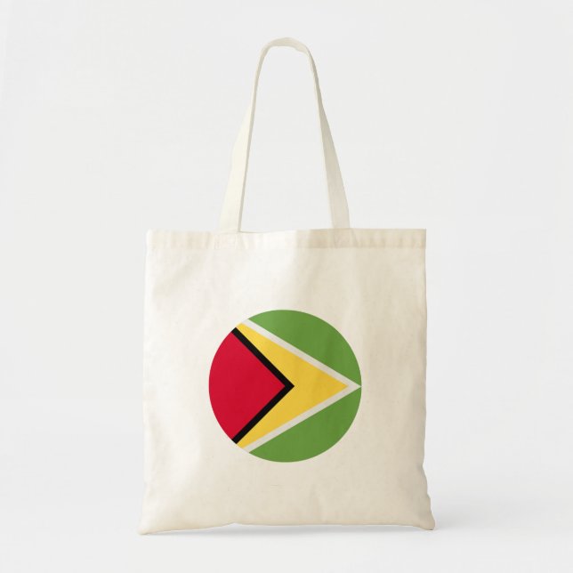 Guyana Flagga Tygkasse (Framsidan)