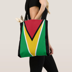 Guyana Flagga Tygkasse