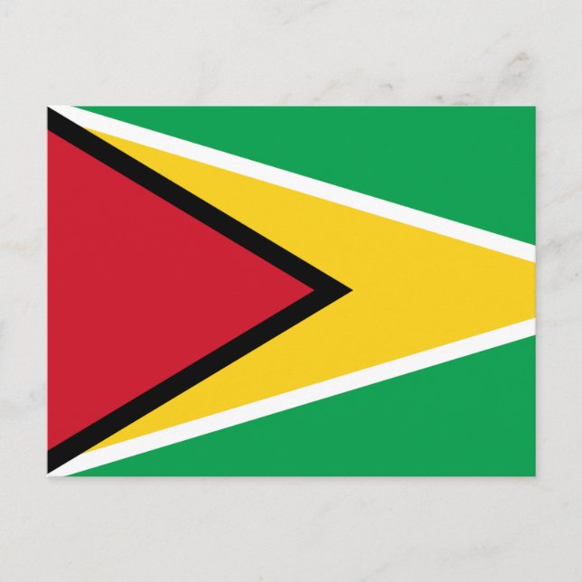 Guyana Flagga Vykort (Framsida)