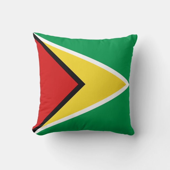 Guyana Flagga x Flagga Pillow Kudde (Framsida)