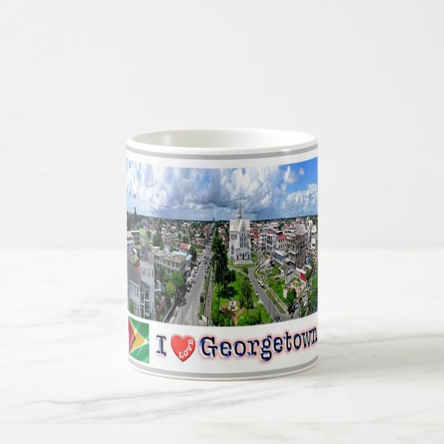 Guyana - Georgetown - Jag älskar - Kaffemugg (Center)