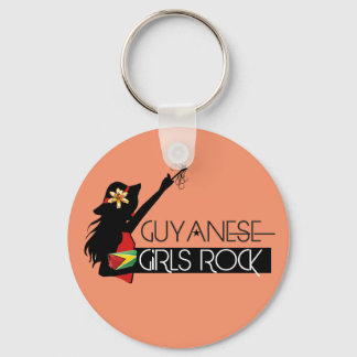 Guyana Girl Keychain Nyckelring