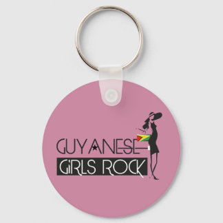 Guyana Girl Keychain Nyckelring