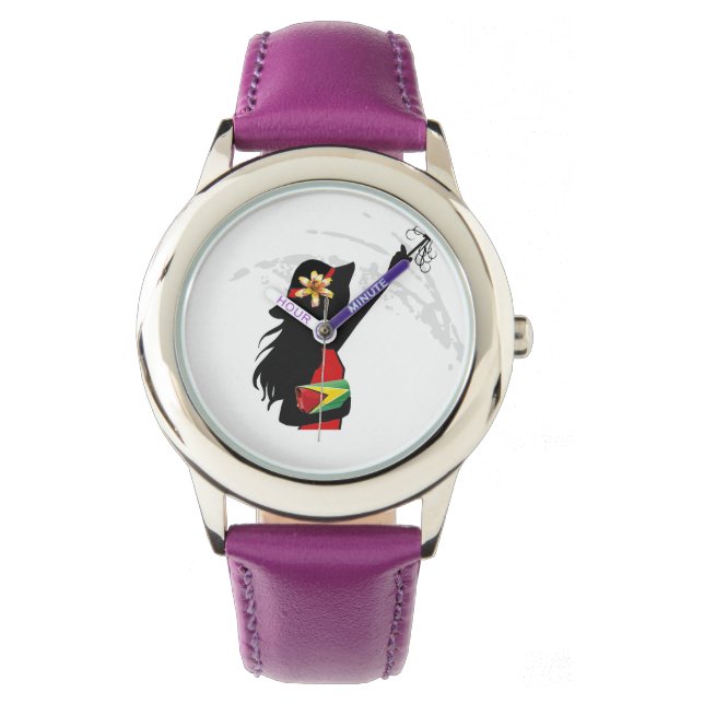 Guyana Girl Kids Watch Armbandsur (Framsida)