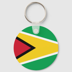 Guyana (Guyanese) Flagga Nyckelring