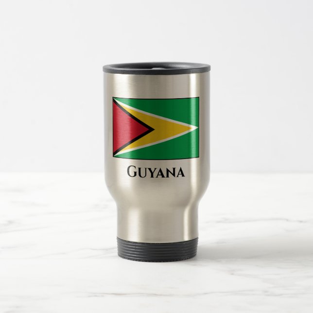 Guyana (Guyanese) Flagga Resemugg (Center)