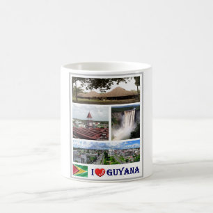 Guyana - I Kärlek - Kaffemugg