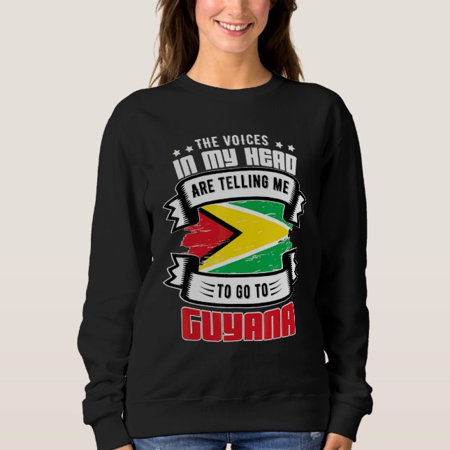 Guyana I Mitt Huvud T Shirt (Framsida)