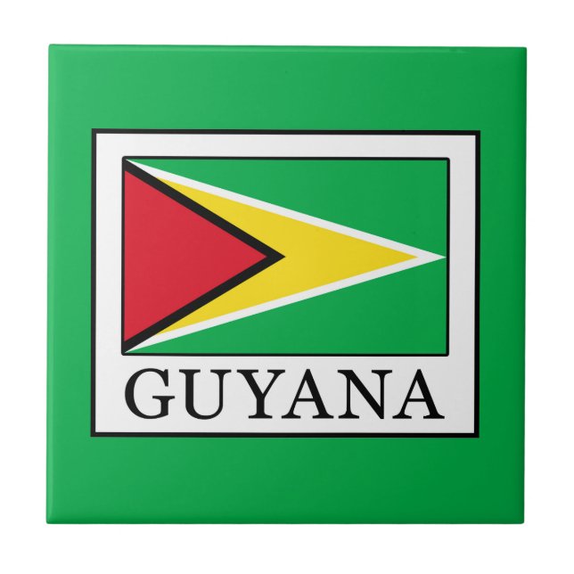 Guyana Kakelplatta (Framsidan)