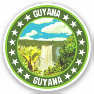 Guyana Klistermärken