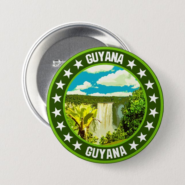 Guyana Knapp (Framsida & baksida)