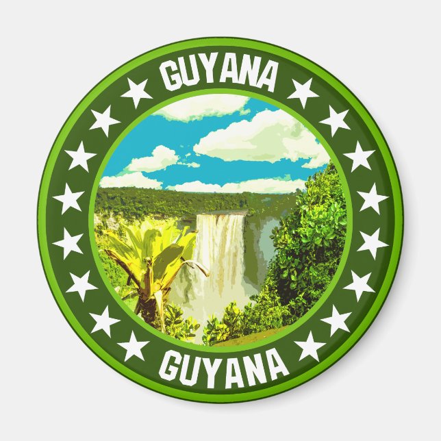 Guyana Magnet (Framsidan)
