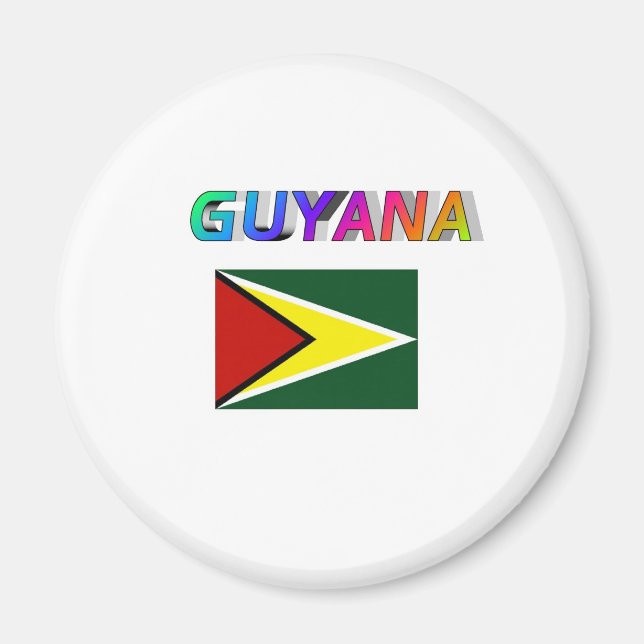 Guyana Magnet (Framsidan)