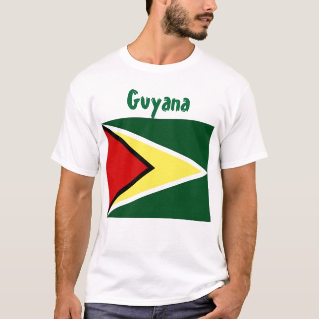 Guyana manar t-shirts (Framsida)