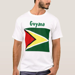 Guyana manar t-skjortor t-shirt