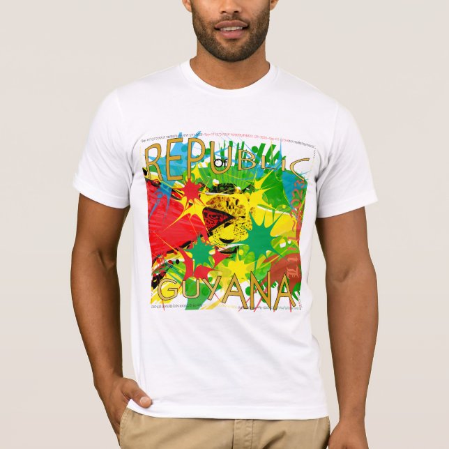 GUYANA MASHRAMANI L111-2023 Jaguar T-Shirt (Framsida)