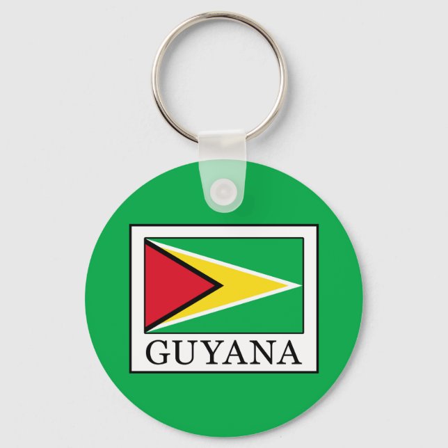 Guyana Nyckelring (Framsida)