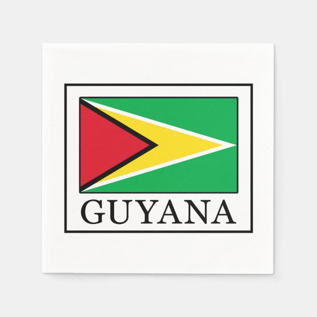 Guyana Pappersservett (Framsidan)
