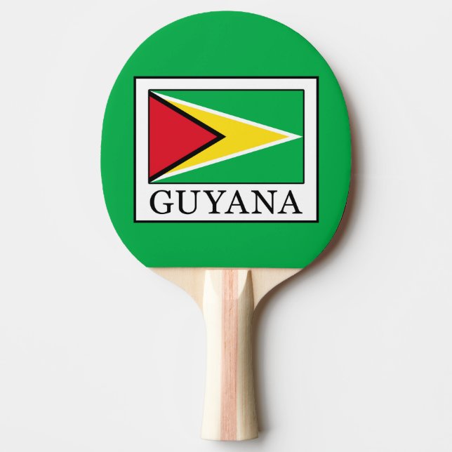 Guyana Pingisracket (Framsidan)