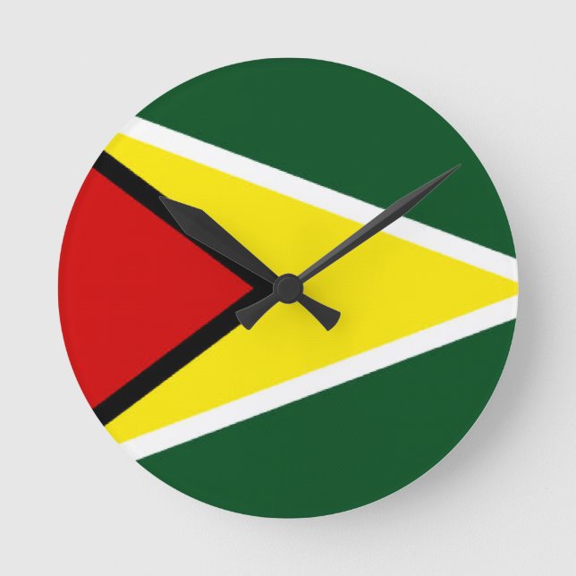 Guyana Rund Klocka (Framsida)