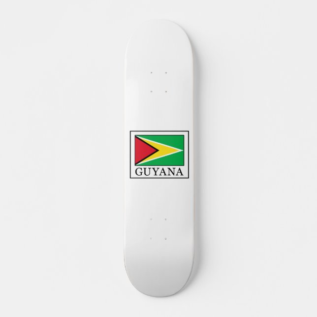 Guyana Skateboard Bräda 20,5 Cm (Framsida)