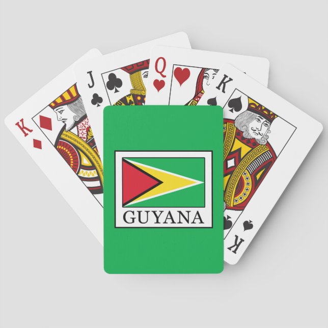 Guyana Spelkort (Baksidan)