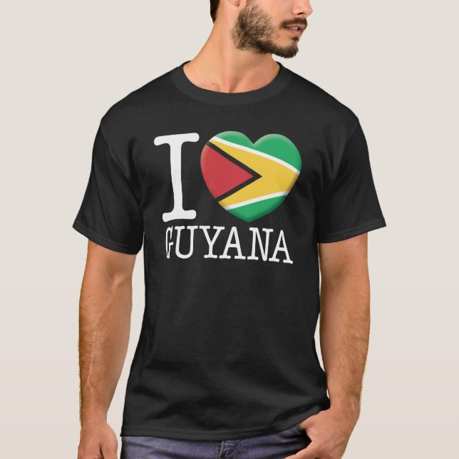 Guyana T Shirt (Framsida)