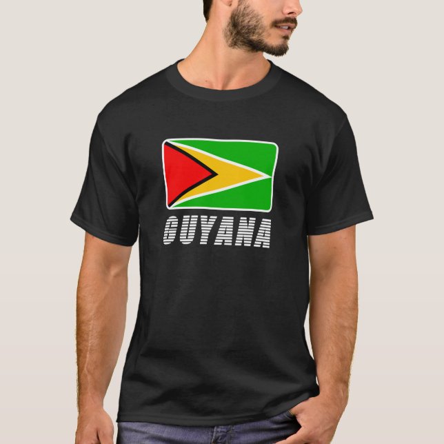 Guyana T Shirt (Framsida)