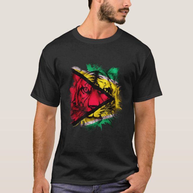 Guyana T Shirt (Framsida)