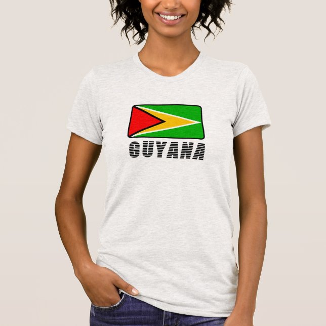 Guyana T Shirt (Framsida)