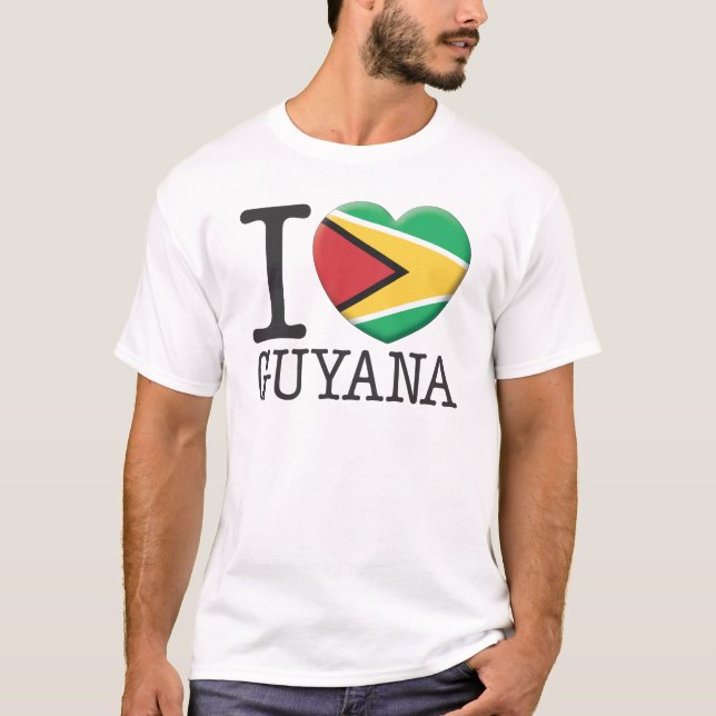 Guyana T-shirt (Framsida)