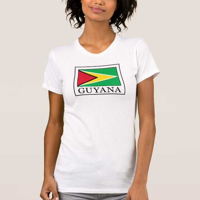 Guyana Tee Shirt (Framsida)