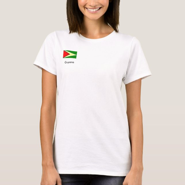 Guyana Tee Shirt (Framsida)