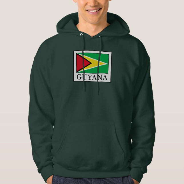 Guyana Tröja Med Luva (Framsida)