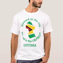 GUYANA välsignad i Personligen Oilfields T Shirt