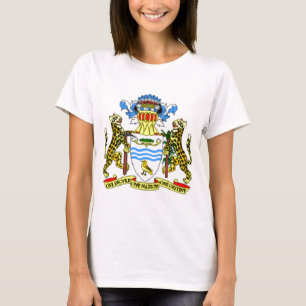 Guyana vapensköld t-shirt