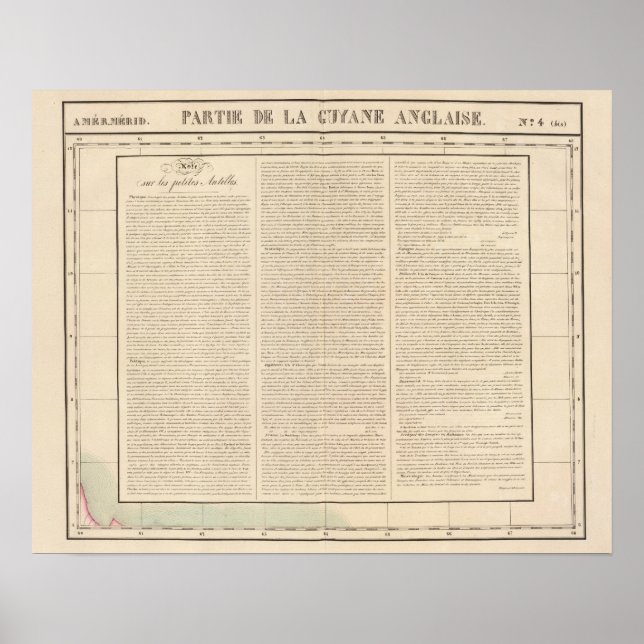 Guyana, Västern Poster (Framsidan)