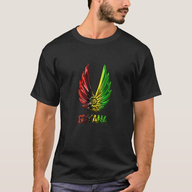 Guyana VIII Tee Shirt (Framsida)