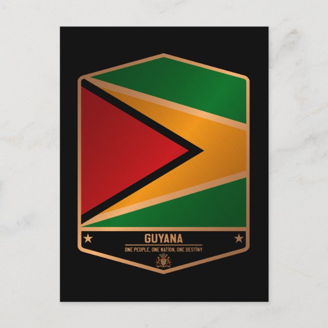 Guyana Vykort (Framsida)