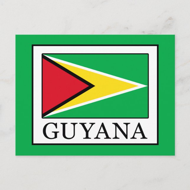 Guyana Vykort (Framsida)
