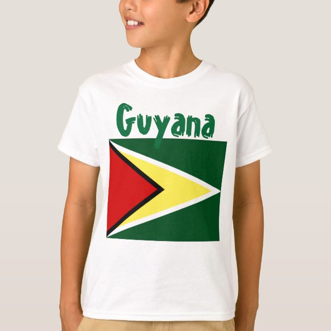 Guyanas barn t-shirts (Framsida)