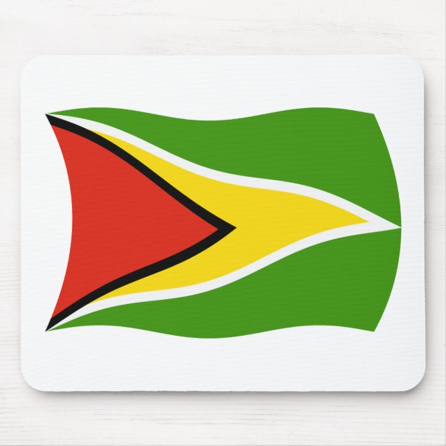 Guyanas flag musmattor (Framsidan)