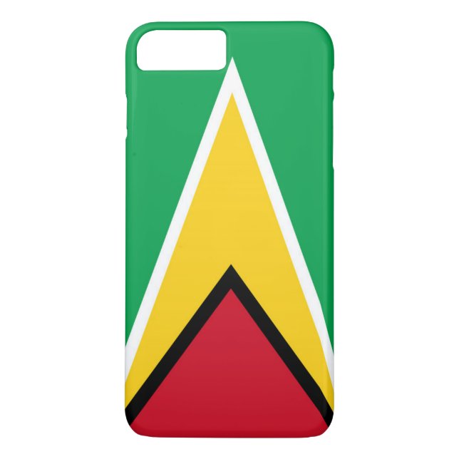 Guyanas flagga Case-Mate iPhone skal (Baksida)