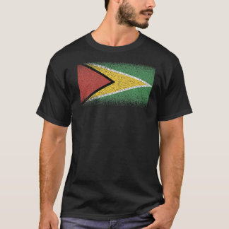 Guyanas Flagga för för manar kvinnor i souvenir 7 T Shirt