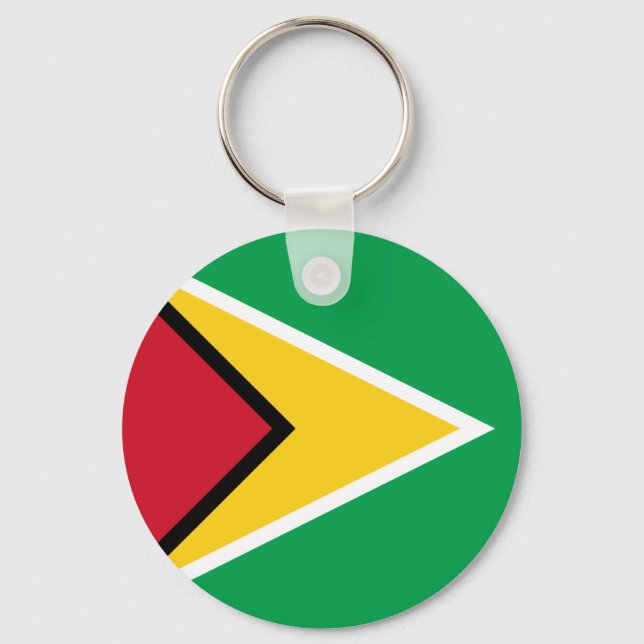 Guyanas flagga nyckelring (Framsida)