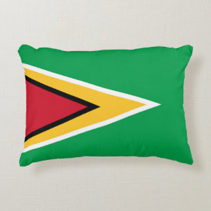 Guyanas flagga prydnadskudde